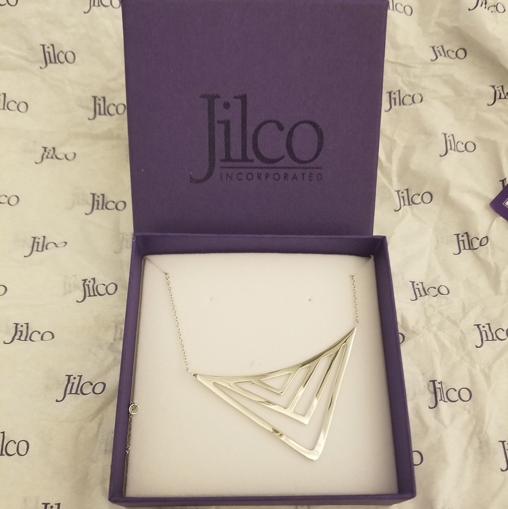 Jilco Sterling Silver Bib Necklace